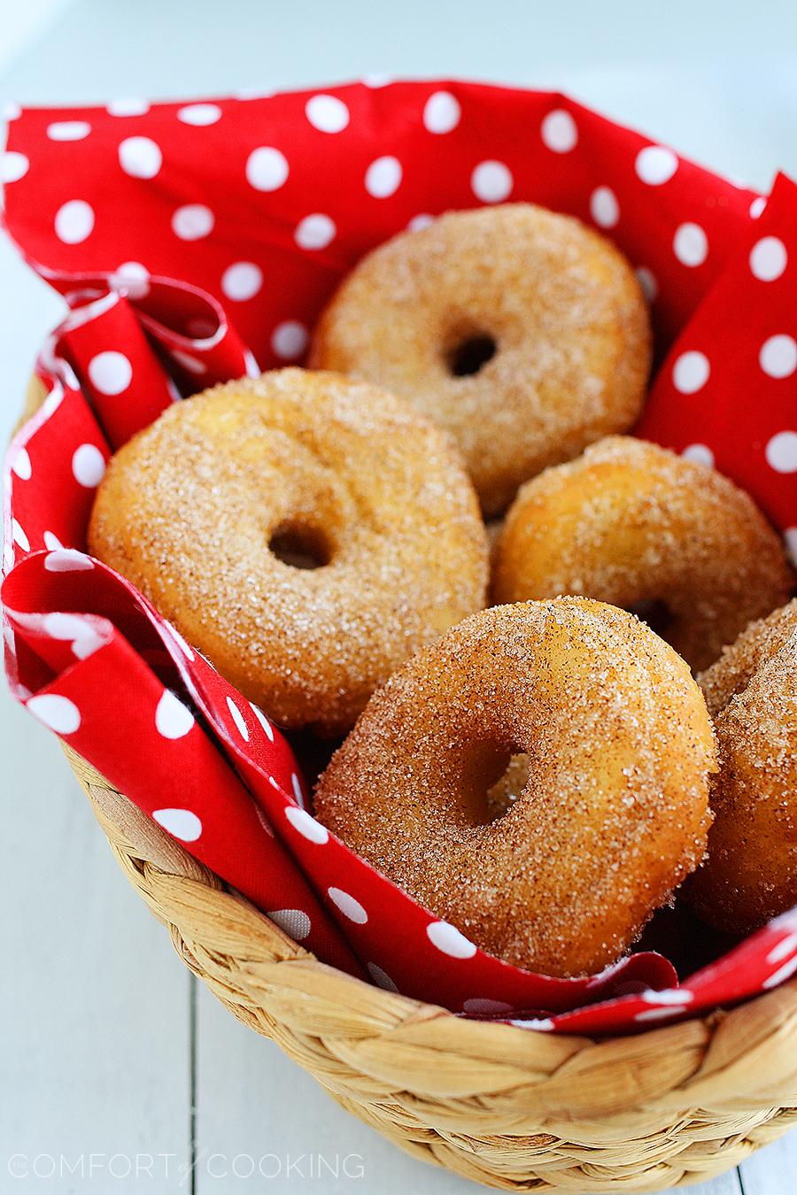 Cinnamon Sugared Doughnut